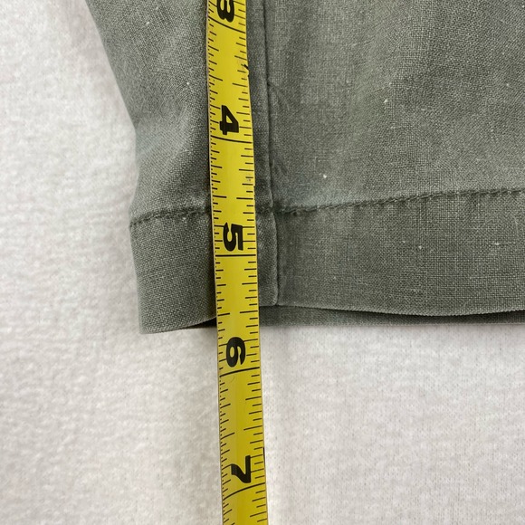 Vintage American Eagle Outfitters Shorts Size 32 Green High Rise Outdoors 90s - Picture 5 of 10